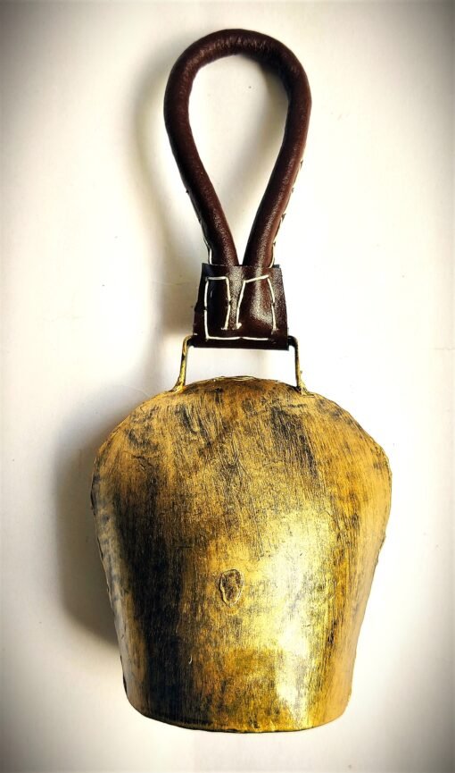 PURSE BELL Gold or Copper finish- 6"